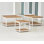 Level Rectangular Outdoor Coffee Table , 48.1'' in. W 24.5'' in. D