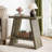 Soild Wood End Table-1494644840