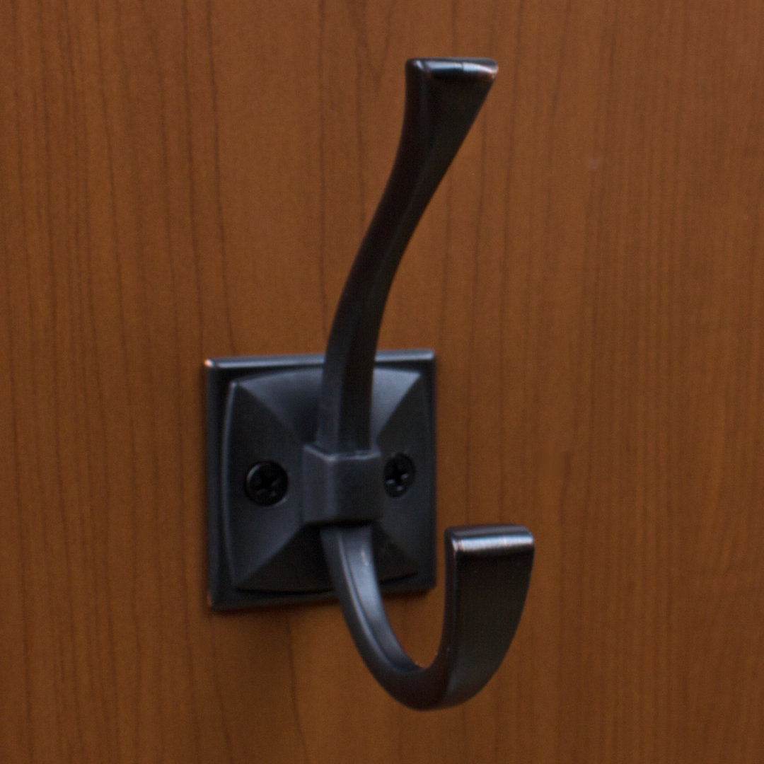 Flared Decorative Double-Prong Wall Hook (Set of 10) GlideRite Hardware 