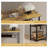 Dining Table Set for 2, Counter Height Kitchen Table and Chairs with Storage Shelves & Wine Rack, Bar Table Set with 2 Bar Stools, 3 Piece Dining Room Table Set for Small Space-290733202