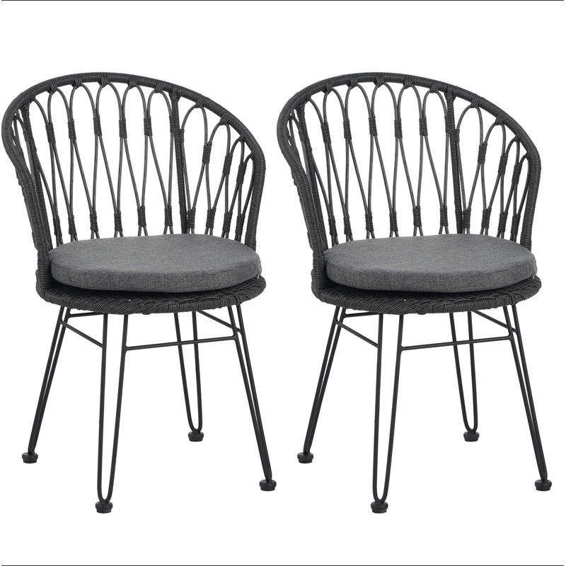 TAVON CHAIR, 2PCS avec 2 coussins