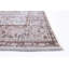 Tapis gris clair à transition de couleur 4 pi 11 po x 8 pi 6 po