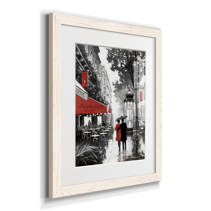 " Empire View ", White Framed Paper, 24" H x 20" W x 1" D, White