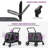 Foldable 39"D Large Pet Stroller with Brake-101808694