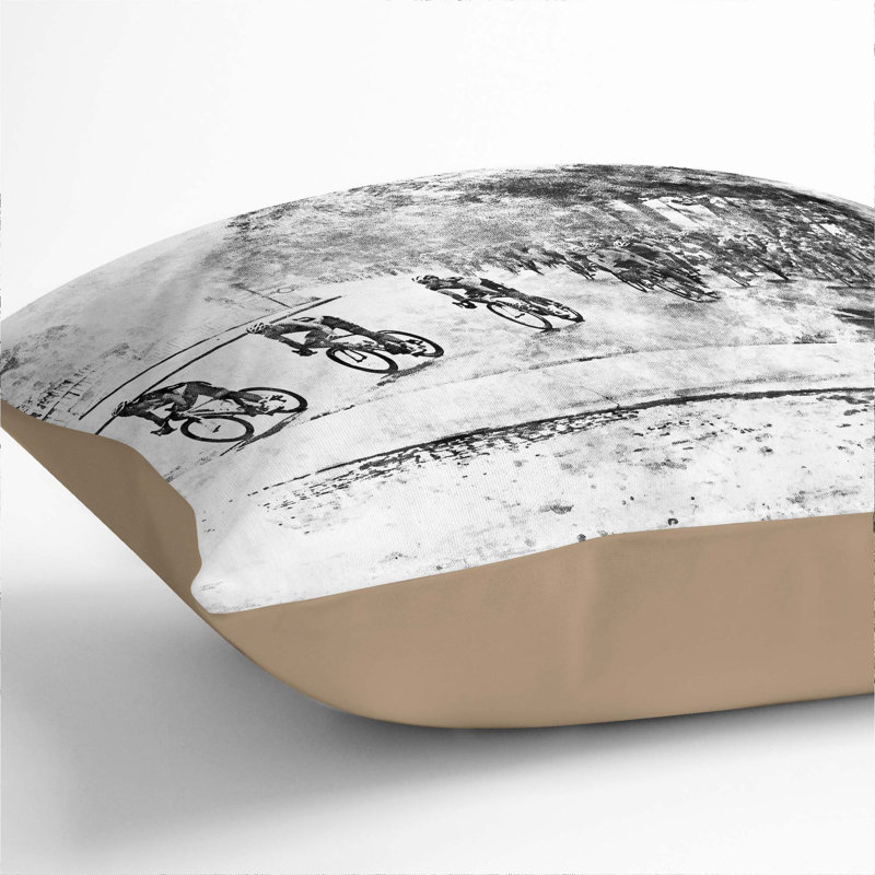 Square Cushion, 55cm H x 55cm W x 20cm D, Stone