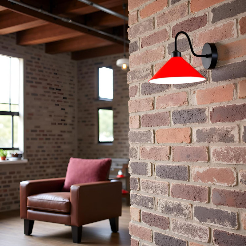 Armed Sconce, Red