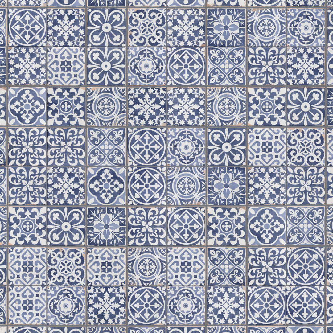 Faenza 13" x 13" Ceramic Wall & Floor Tile Merola Tile