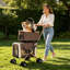 Poussette double pour chien et chat-130714617