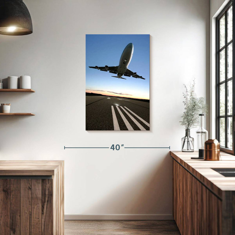 Mehar Landing Jet, 36" H x 24" W