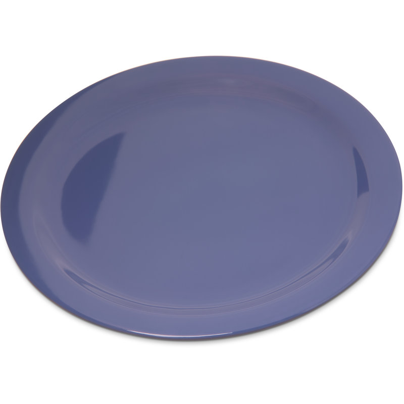 Assiette plate en mélamine 10,25 po Dallas Ware®, Bleu