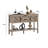 Console Table With Storage Drawers And Bottom Shelf-2013009729