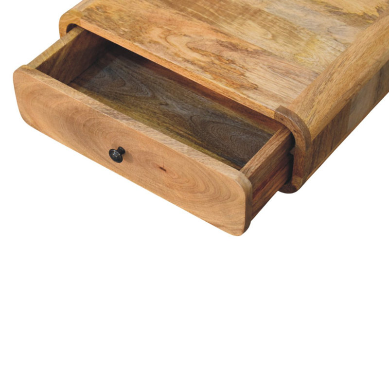 45cm W Solid Wood Bedside Table