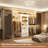 96'' Closet With 4 Drawers And Shelves,With  4 Clothes Garment Rack-1711397435
