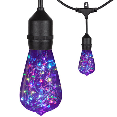 Kallie Outdoor 10 - Bulb 30'' Plug-in String Light