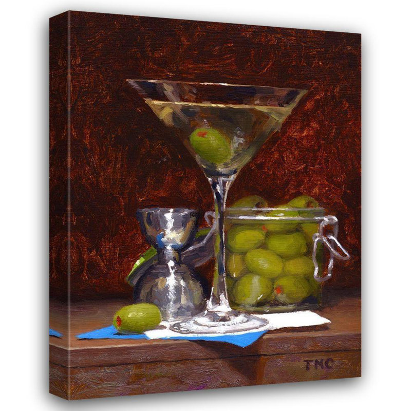 «Lark Manor ™, Casey, Todd M., reproduction d'art sur toile tendue: Dirty Martini, H 47 po x l 36 po