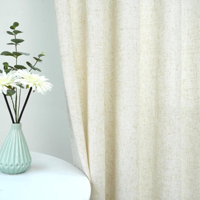 Rideaux semi-transparents pour salon simple Abigael