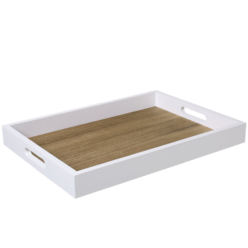 Solid Wood Tabletop Serving Tray