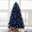 Arbre de Noël 6 pi avec 350 lumières DEL, arbre artificiel 1460 pointes PE + PVC pour décoration d'Halloween et des Fêtes, structure à charnières avec support en métal stable-1545481688