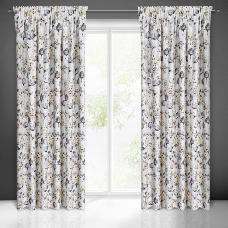 Adelya Maximum Blackout Curtains Single Panel