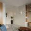 Ceramic Flush Mounted Sconce