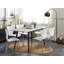Ridgeland Extendable Metal Base Dining Table