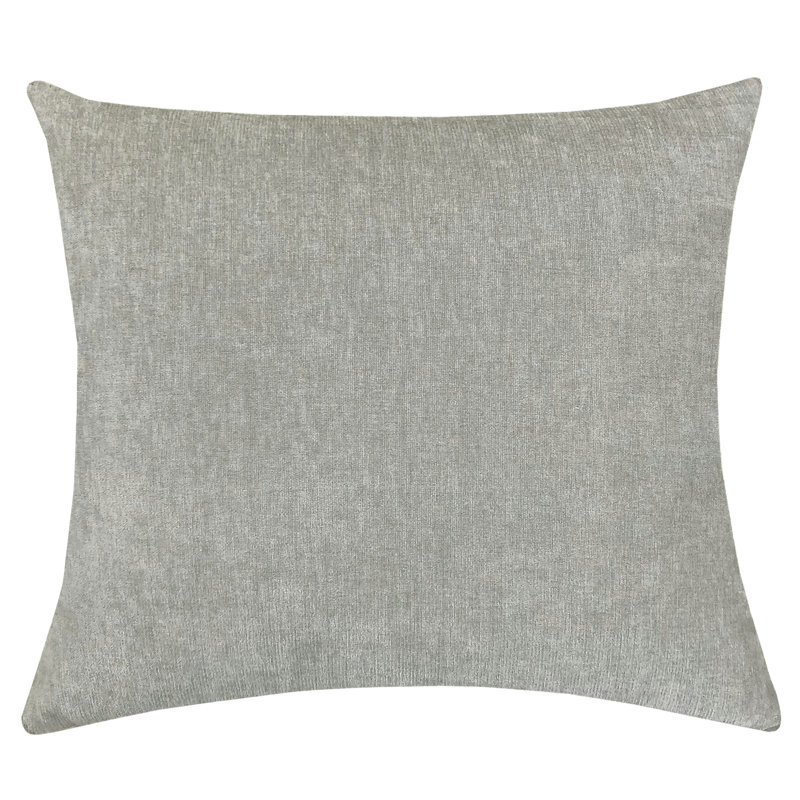 Vargas Lumbar Pillow Cover & Insert, Silver