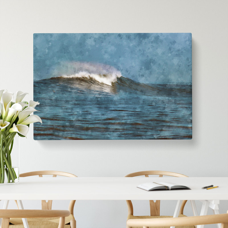 Wave Rising - Wrapped Canvas, 50cm H x 76cm W x 3cm D
