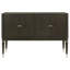 Buffet 4 portes avec tablettes Reseda brun cendré
