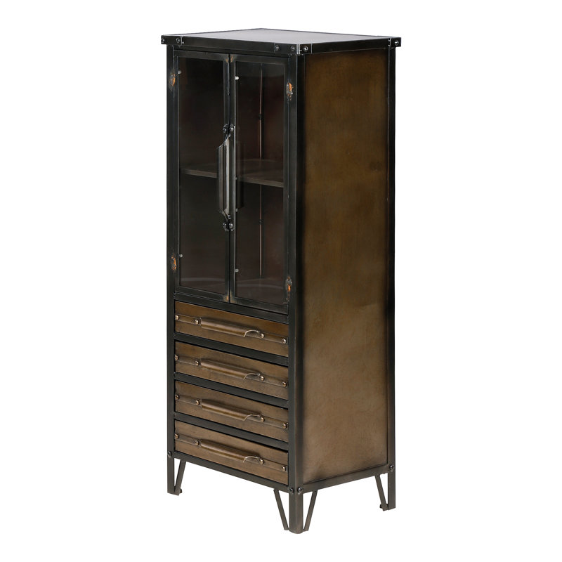 Waylon Console Curio Cabinet