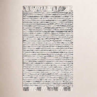 Kata Sage Ivory Geometric Rug