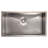 ZLINE 33 in. Meribel Undermount Single Bowl Satin Stainless Steel Kitchen Sink with Bottom Grid (SRS-33S)