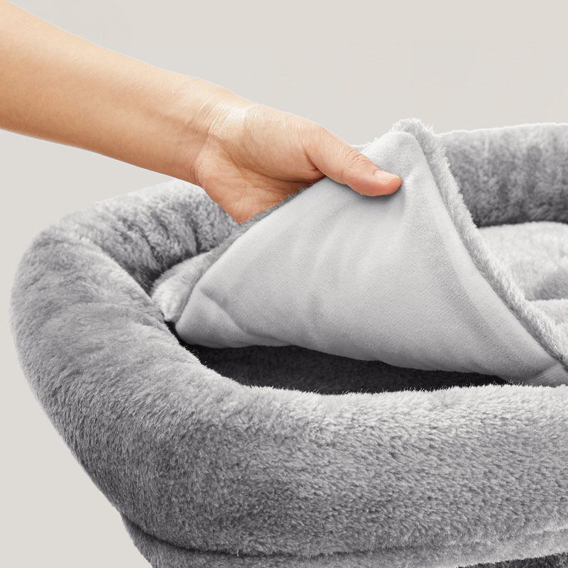 Arbre à chat Franjo, Gris clair, H 29,1 po x l 23,6 po x P 15,4 po