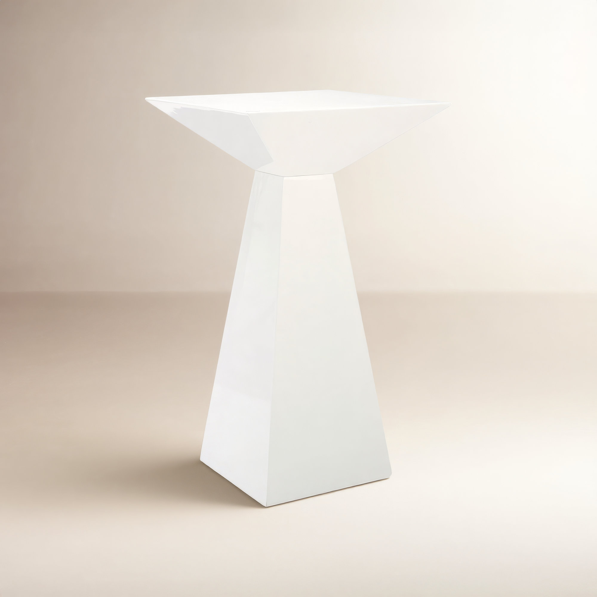 Symbol 23.6'' Dining Table, White