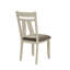 Ensemble de 2 chaises de salle à manger avec siège rembourré