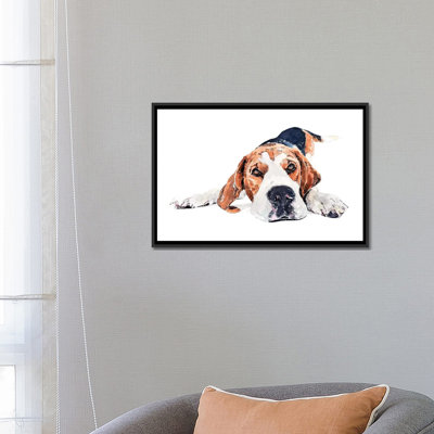 « Beagle Play Time » par Edwatercolours-impression