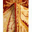 Tapis unique noué à la main Terell - rouge Terell