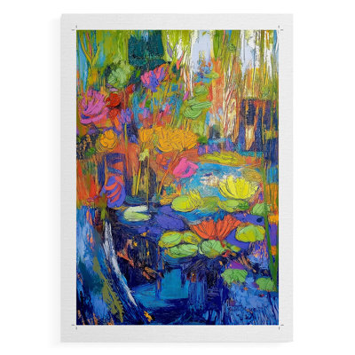 FLORAL Series DCV -Canvas Print Only - NOT FRAMED
