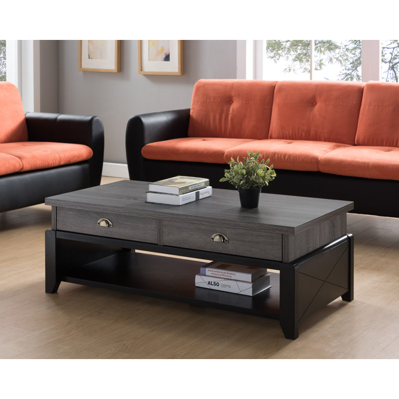 Four Leg Coffee Table with Storage