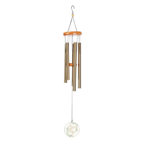 Arlmont & Co. Guendolen Metal Religious & Spiritual Wind Chime 