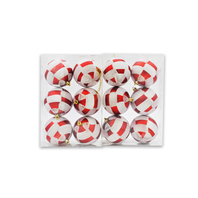 Ensemble d'ornement boule 12 pièces