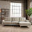 Coamhan 104" Genuine Leather Square Arm Sectional Sofa with Right Chaise-1202561577-1180385886