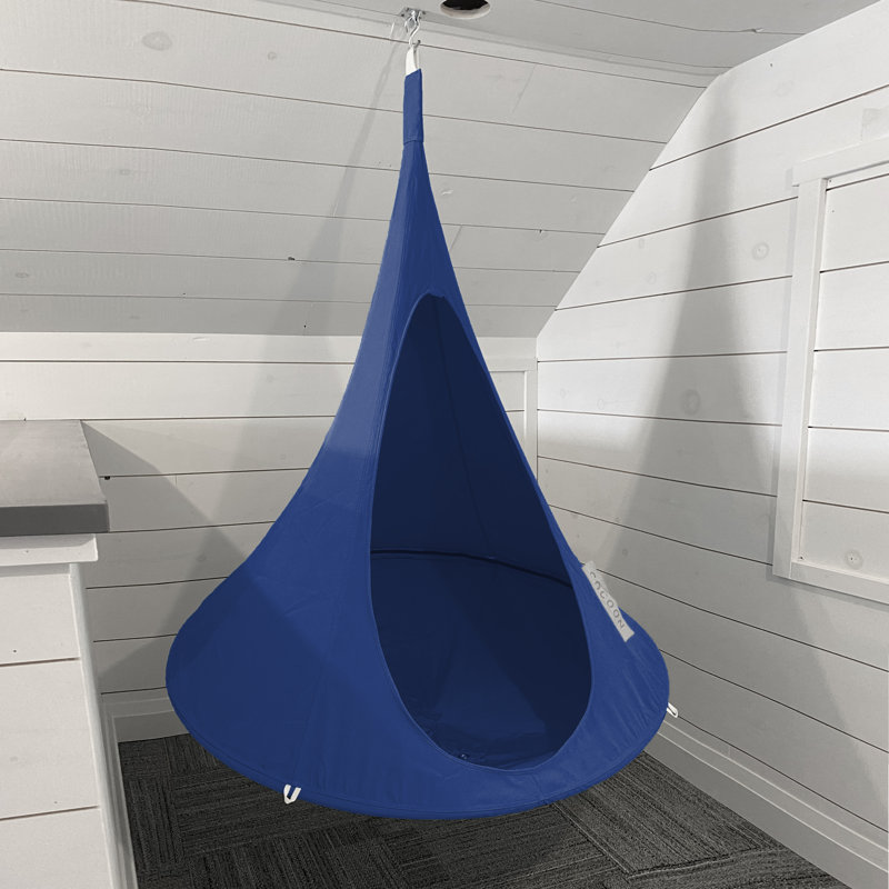 Cacoon - Island Vibe Hanging Chair, 120cm H x 120cm W x 120cm D, Blue