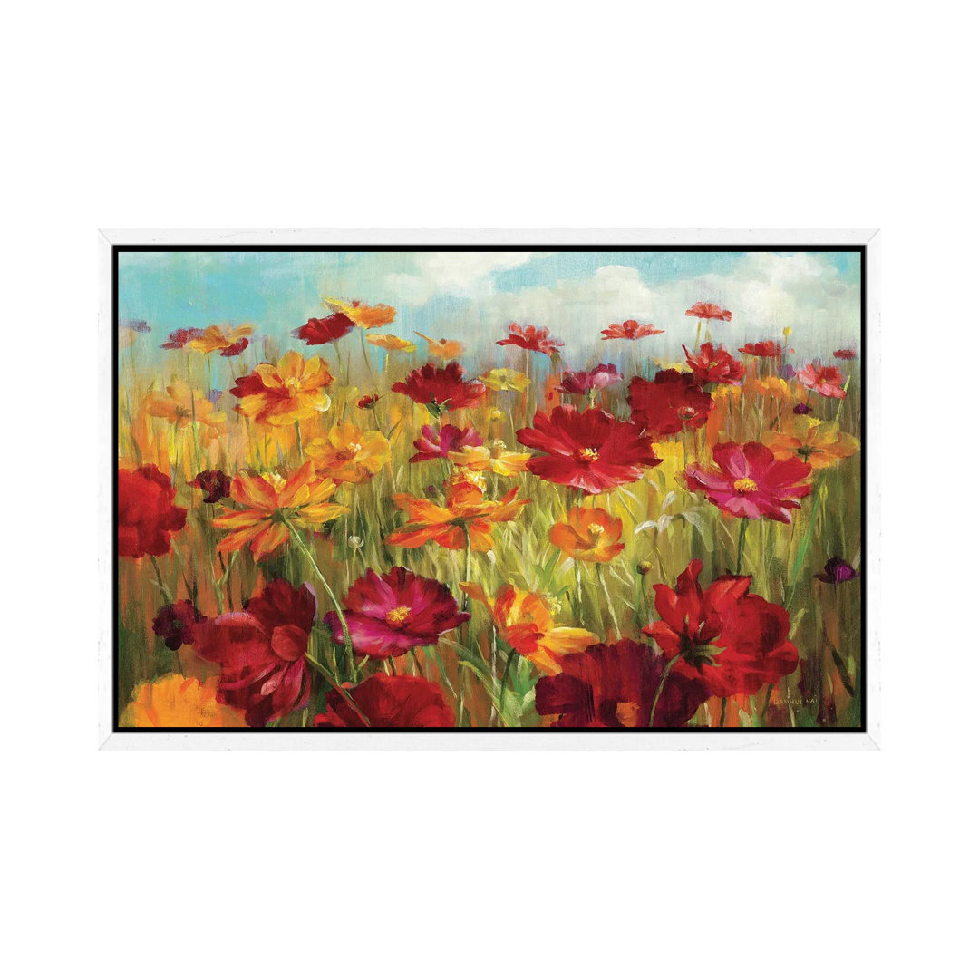 Cosmos In The Field von Danhui Nai - Galerie-verpackte Leinwand Giclée auf Leinwand