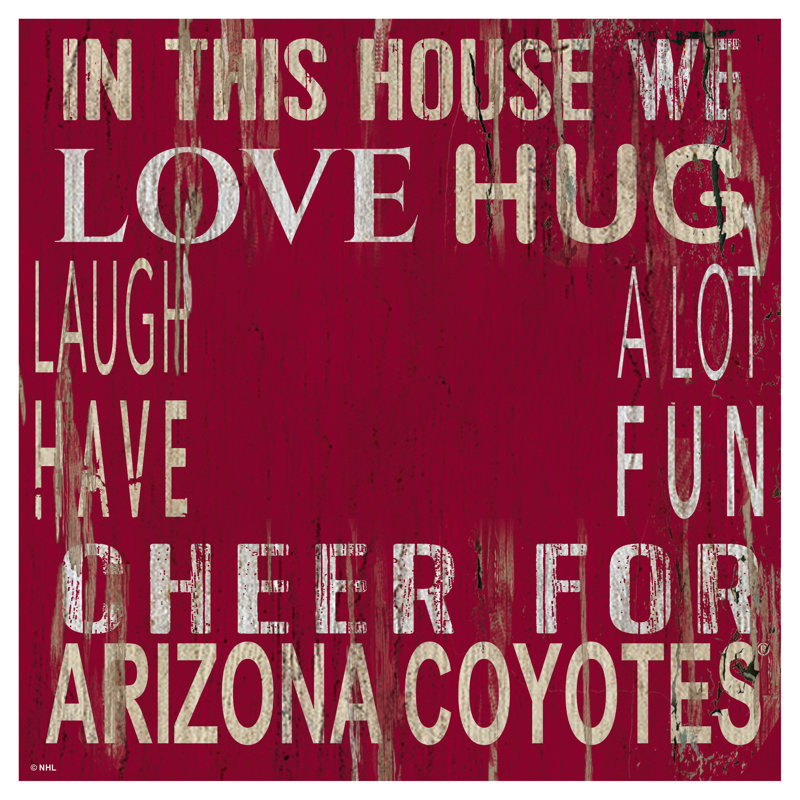 Wall Decor, Arizona Coyotes