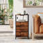 40 cm W Steel Bedside Table