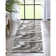 Clomer Abstract Grey Area Rug