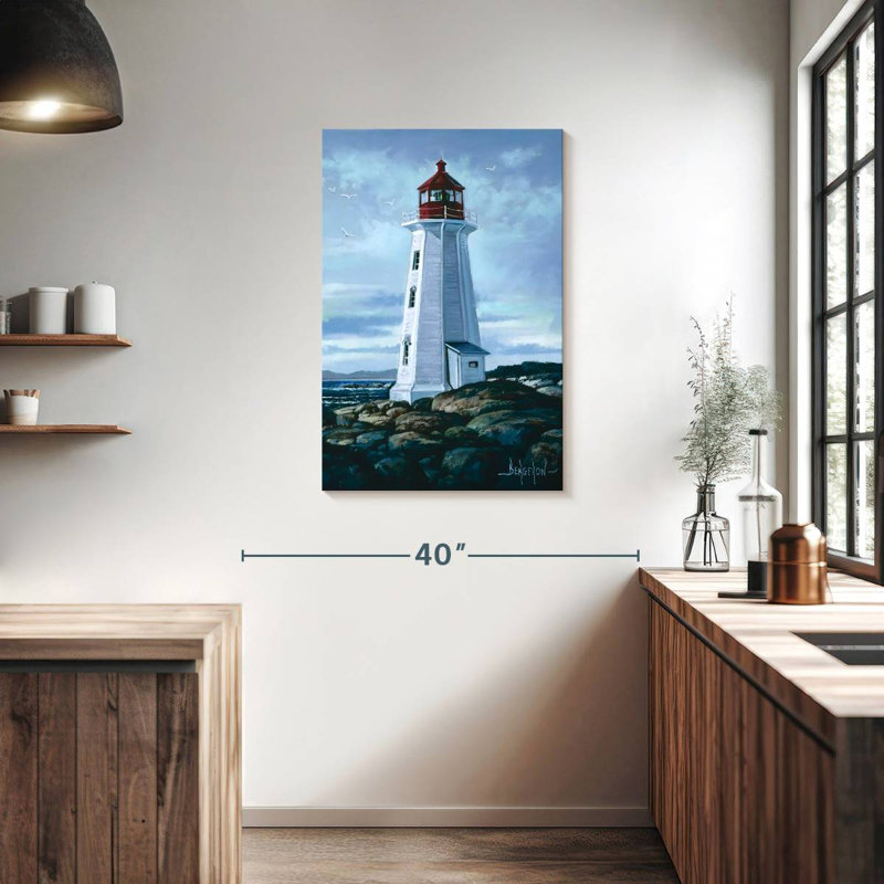 Phare de Lilie Peggy's Cove, H 36 po x l 24 po