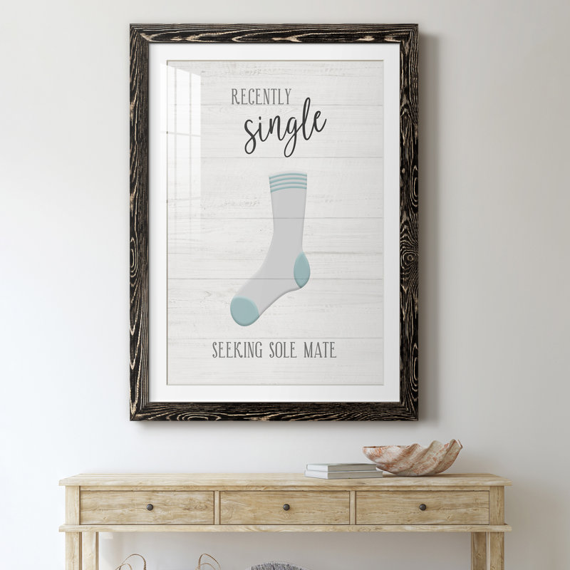 Simple - imprimé, H 37,5 po x l 27,5 po x P 1,5 po, Papier encadré noir
