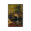 Thompson Cascade, White Mountains by Albert Bierstadt - Floater Frame Painting on Canvas-1644092514-1644092525