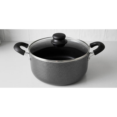 2.5 Qt Non-Stick Aluminum Stock Pot